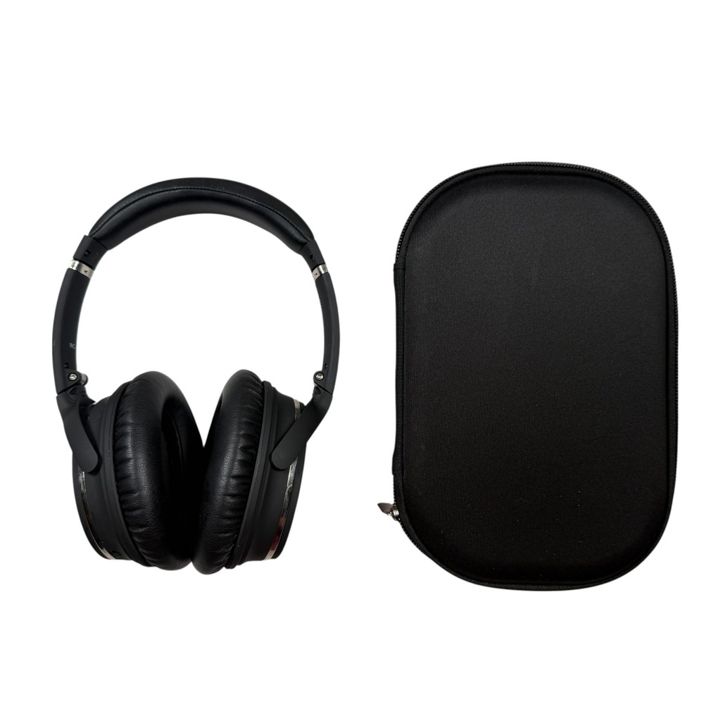 Srhythm NC25 Active On-Ear Noise Cancelling Bluetooth Headphones Black - TESTED‎